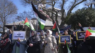 İsrail'in İdam Yasasına Protesto