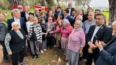 Kavuncu Akbelen Mahallesi'nde Halkla Buluştu