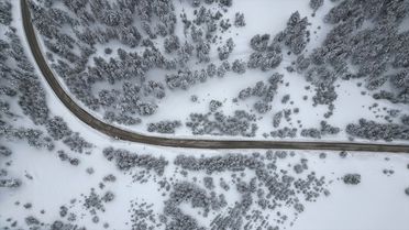 Sarıkamış'ta Kar Manzarası