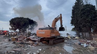 Kartal'da Çöplük Yangını