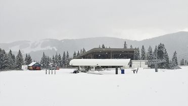 Kastamonu'da Nisan'da Kar Yağışı