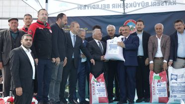 Kayseri'de Çiftçilere Tohum Desteği