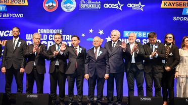 Kayseri'nin '2029 Dünya Spor Başkenti' adaylık sürecine ilişkin lansman toplantısı yapıldı
