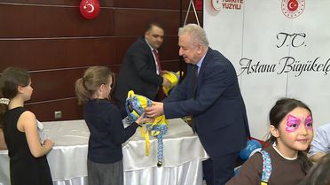 Astana'da 23 Nisan Kutlaması
