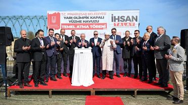 Pınarhisar'a Yüzme Havuzu Temeli Atıldı