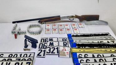 Kırşehir'de Sahte Plaka Operasyonu