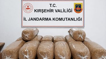 Kırşehir'de Otobüste 70,5 kg Kaçak Tütün Ele Geçirildi