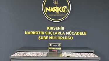 Kırşehir'de Uyuşturucu Operasyonu: 1176 Hap Ele Geçirildi