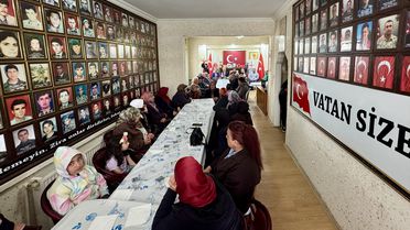 Kırşehir Şehit Aileleri Derneğince mevlit programı düzenledi