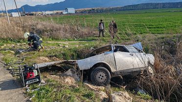 Seydişehir'de Devrilen Araçta 1 Ölü, 1 Yaralı