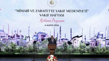 Kültür ve Turizm Bakanı Ersoy, Vakıflar Haftası Kutlama Programı'nda konuştu Açıklaması