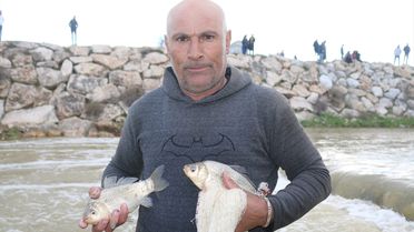 Kufi Çayı'nda Su Seviyesi Yükseldi