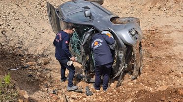 Mardin'de Araç Devrildi: 3 Yaralı