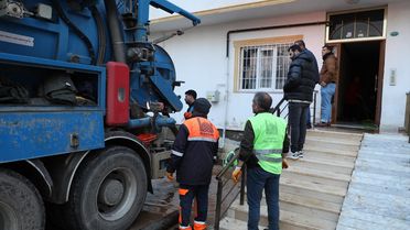 Mardin'de Su Baskınlarına Müdahale