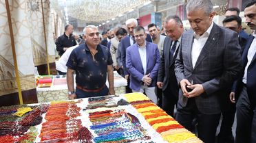 Mardin'de Tespih Fuarı Açıldı