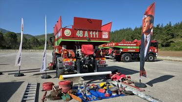 Marmaris'te Orman Yangını Tatbikatı
