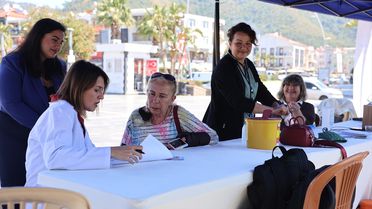 Marmaris'te Sağlıklı Yaş Alma Etkinliği