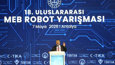 Milli Eğitim Bakanı Tekin, Antalya'daki 'Robot Yarışması'nda konuştu Açıklaması
