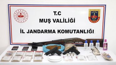 Muş'ta Uyuşturucu Operasyonu: 2 Tutuklama