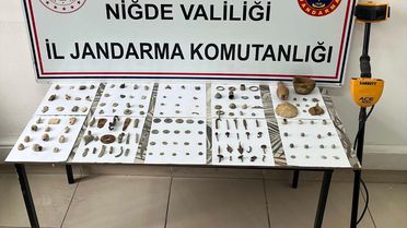Ulukışla'da Tarihi Eser Kaçakçılığı Operasyonu