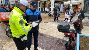 Ordu'da 261 Motosiklet Sürücüsüne Ceza!