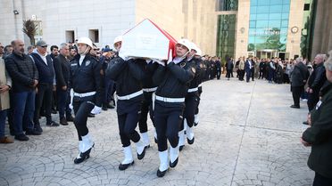 Ordu'da trafik kazasında hayatını kaybeden polisin cenazesi defnedildi