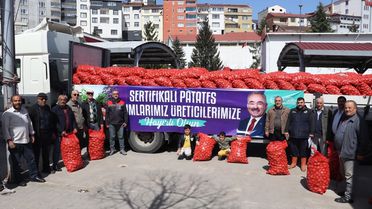 Ordu'da 45 Ton Tohumluk Patates Dağıtımı
