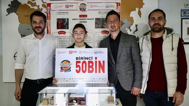 Ortaokul Öğrencisinden Akıllı Yangın Sistemi