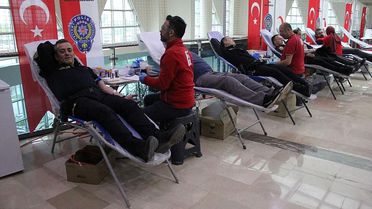 Polis Haftası'nda Kan Bağışı Dayanışması