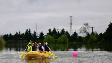 Düzce'de Rafting Mahalli Ligi Başladı