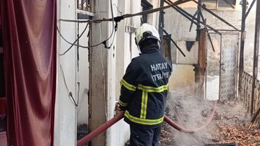 Reyhanlı'da Ev Yangını