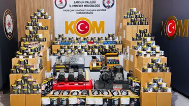 Samsun'da 1 Milyon Kaçak Makaron Ele Geçirildi