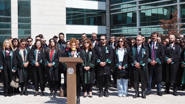 Samsun'da Avukatlar Protesto Gösterisi Düzenledi