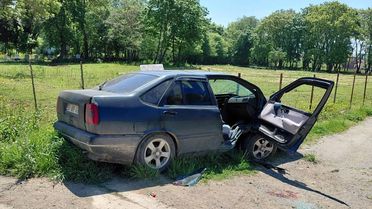 Bafra'da Trafik Kazası: İki Yaralı
