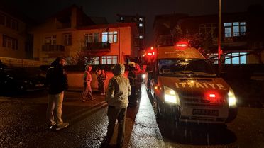 Samsun'da Yangında Bebek ve Anne Hastaneye Kaldırıldı