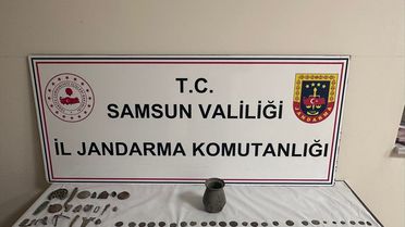 Samsun'da Tarihi Eser Operasyonu