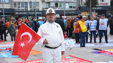 1 Mayıs'ı Coşkuyla Kutladılar