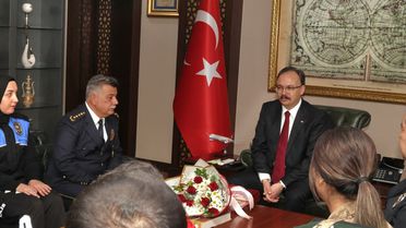 Siirt Emniyet Müdürü'nden Vali'ye Ziyaret