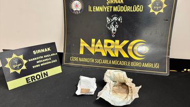 Cizre'de Eroin Ele Geçirildi