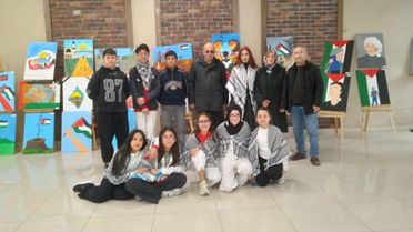 Sivas'ta Filistin İçin Resim Sergisi