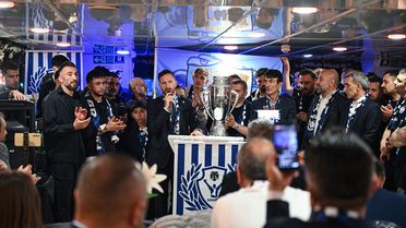 Erzurumspor'un Süper Lig Kutlaması