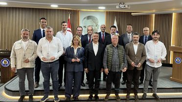 Tarsus Ticaret Borsası'nda Plaket Töreni