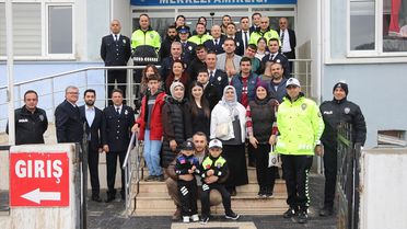 Taşova İlçe Emniyet Müdürlüğü özel öğrencileri ağırladı