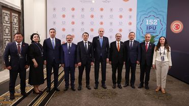 Kurtulmuş ve Mamataliyev Görüştü