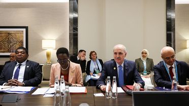 TBMM Başkanı Kurtulmuş PAB Toplantısında