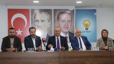 TBMM NATO Parlamenter Asamblesi Türk Delegasyonu Başkanı Çavuşoğlu Isparta'da konuştu Açıklaması