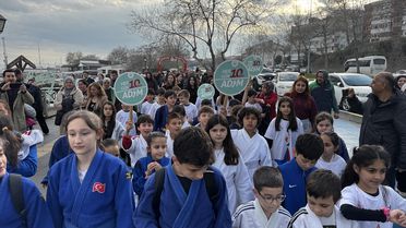 Tekirdağ'da Sağlık Yürüyüşü