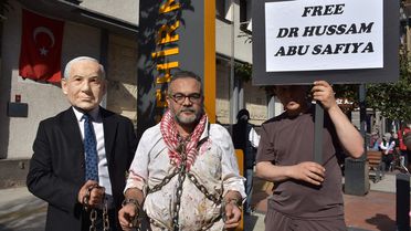 Kemal Sağlam'dan Gazze Protestosu