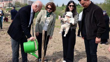 Trakya Üniversitesi'nde Fidan Dikimi Etkinliği