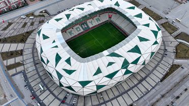 Trendyol Süper Lig statları havadan görüntülendi